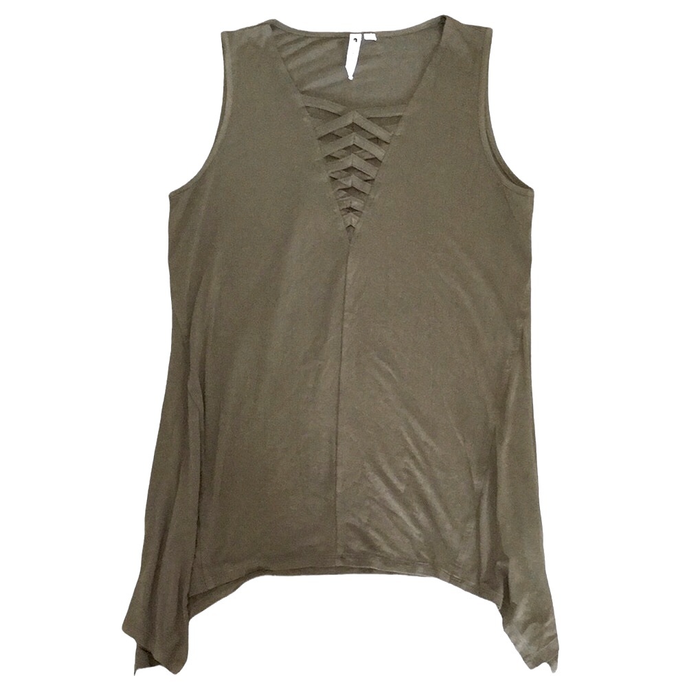 Cable & Gauge| Green Tank Top